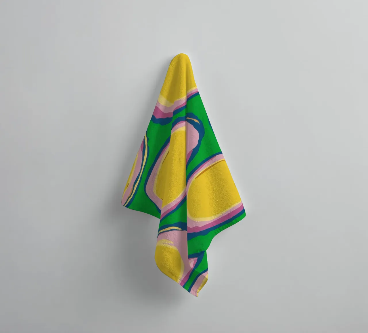 Pikante Zitrone Pop Handtuch von Bring Haven