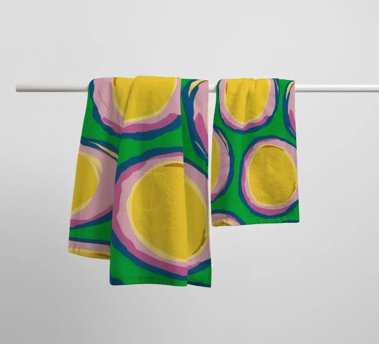 Pikante Zitrone Pop Handtuch von Bring Haven