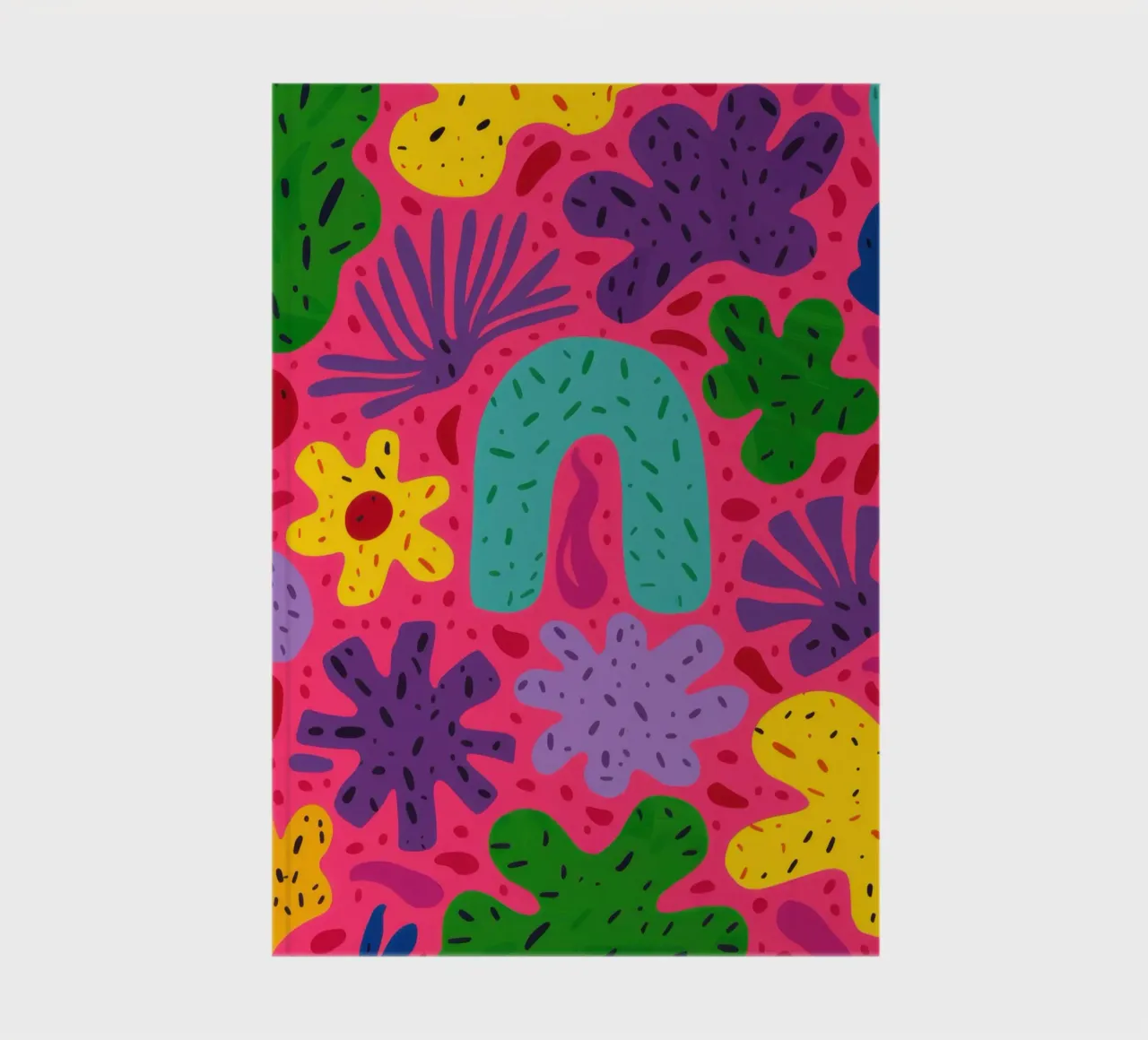 Colore psichedelico in fiore diario da Frosh Pallete