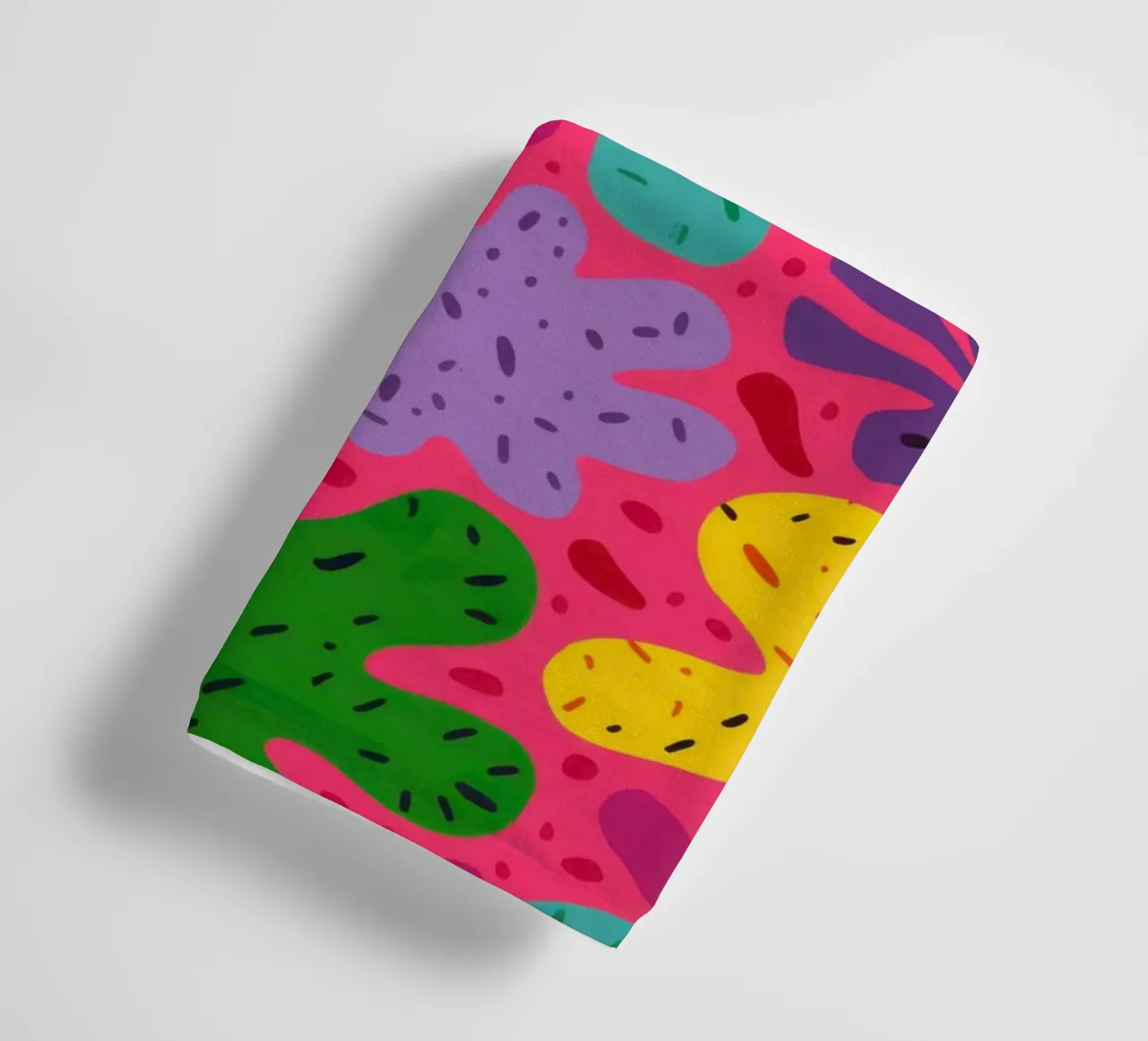 Colore psichedelico in fiore asciugamano da bagno da Frosh Pallete