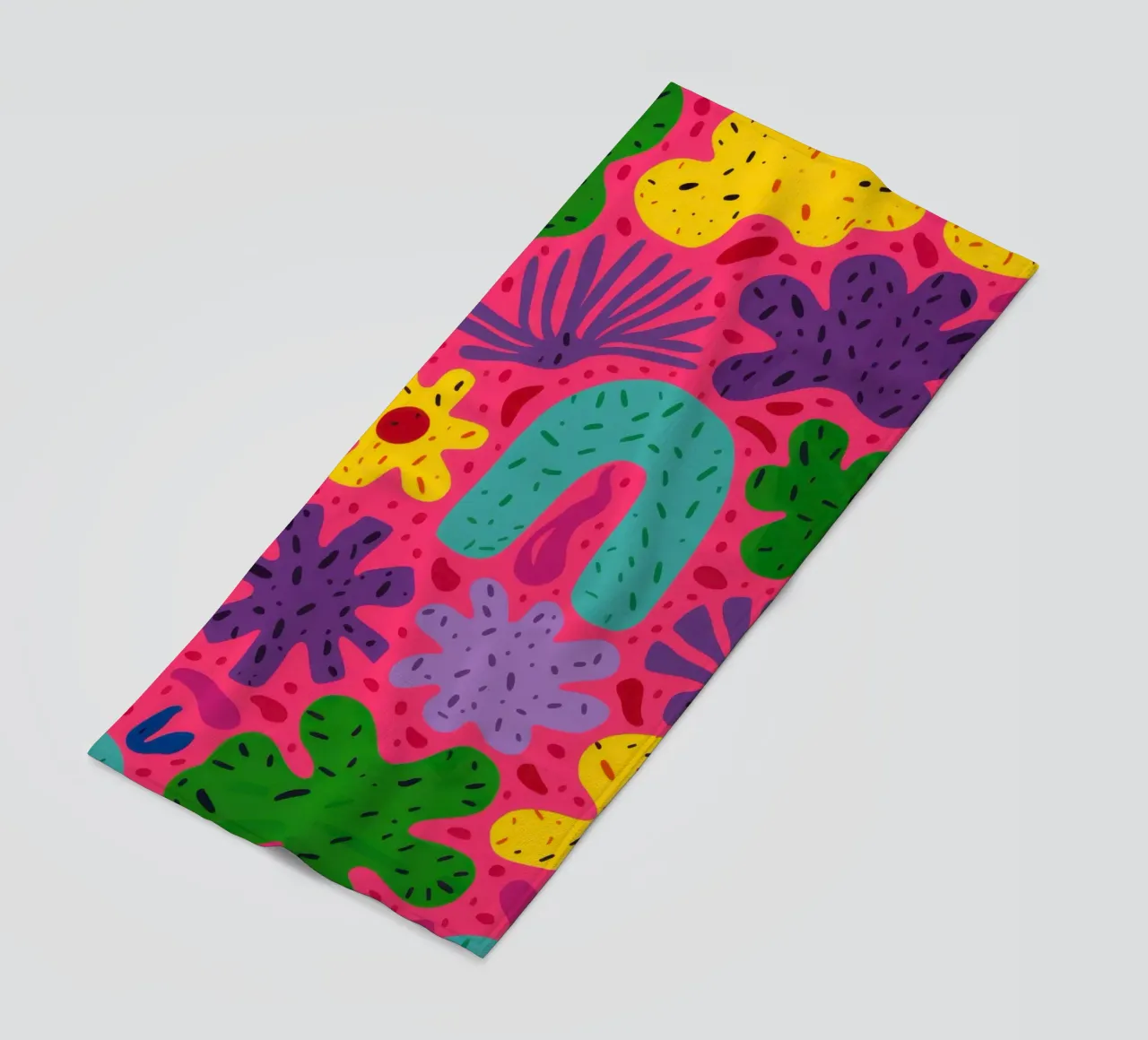 Colore psichedelico in fiore telo mare da Frosh Pallete