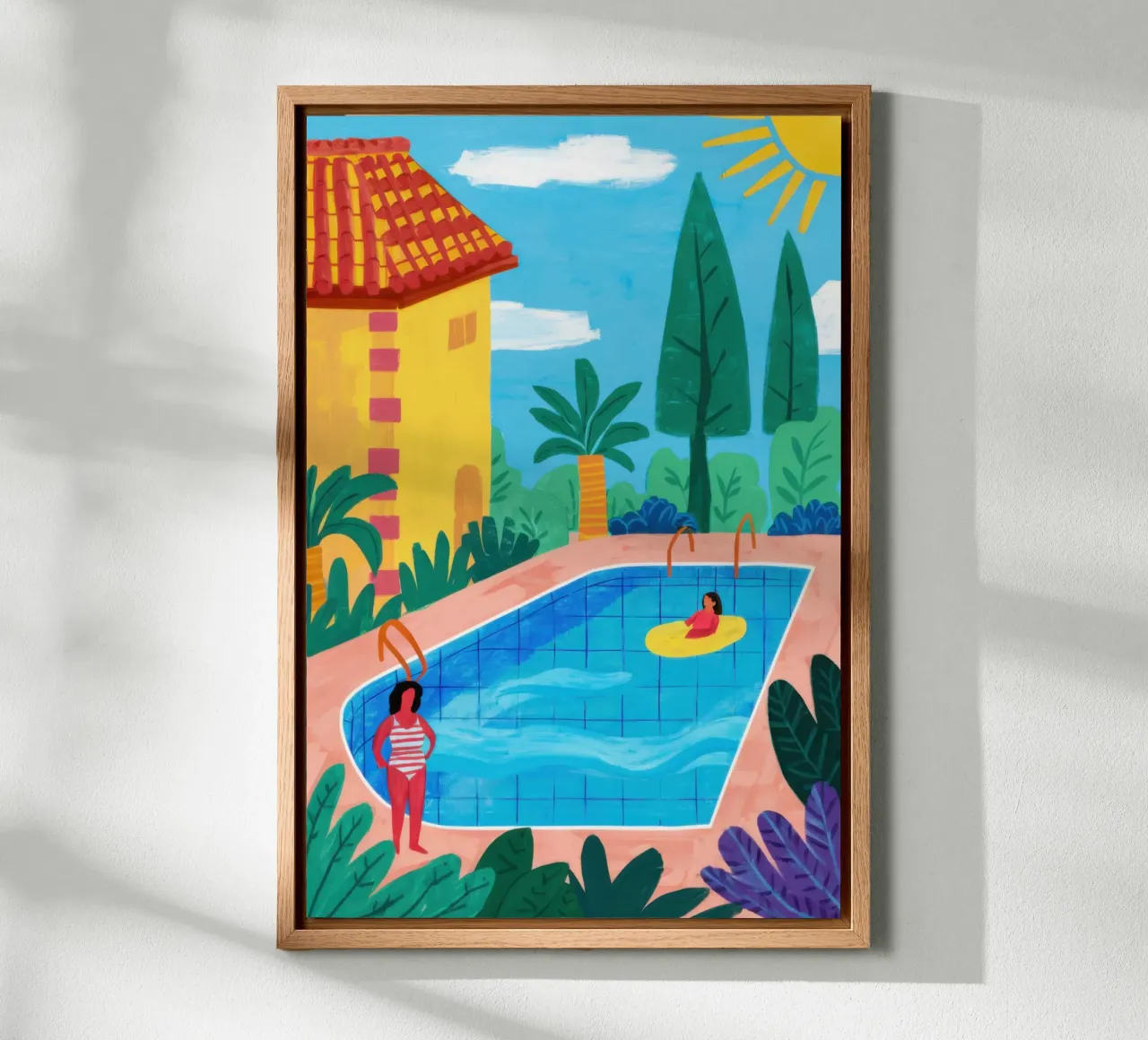 Private Pool Paradise forex plate by Veil Maya