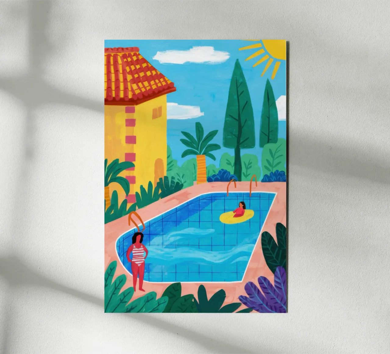 Private Pool Paradise forex plate by Veil Maya