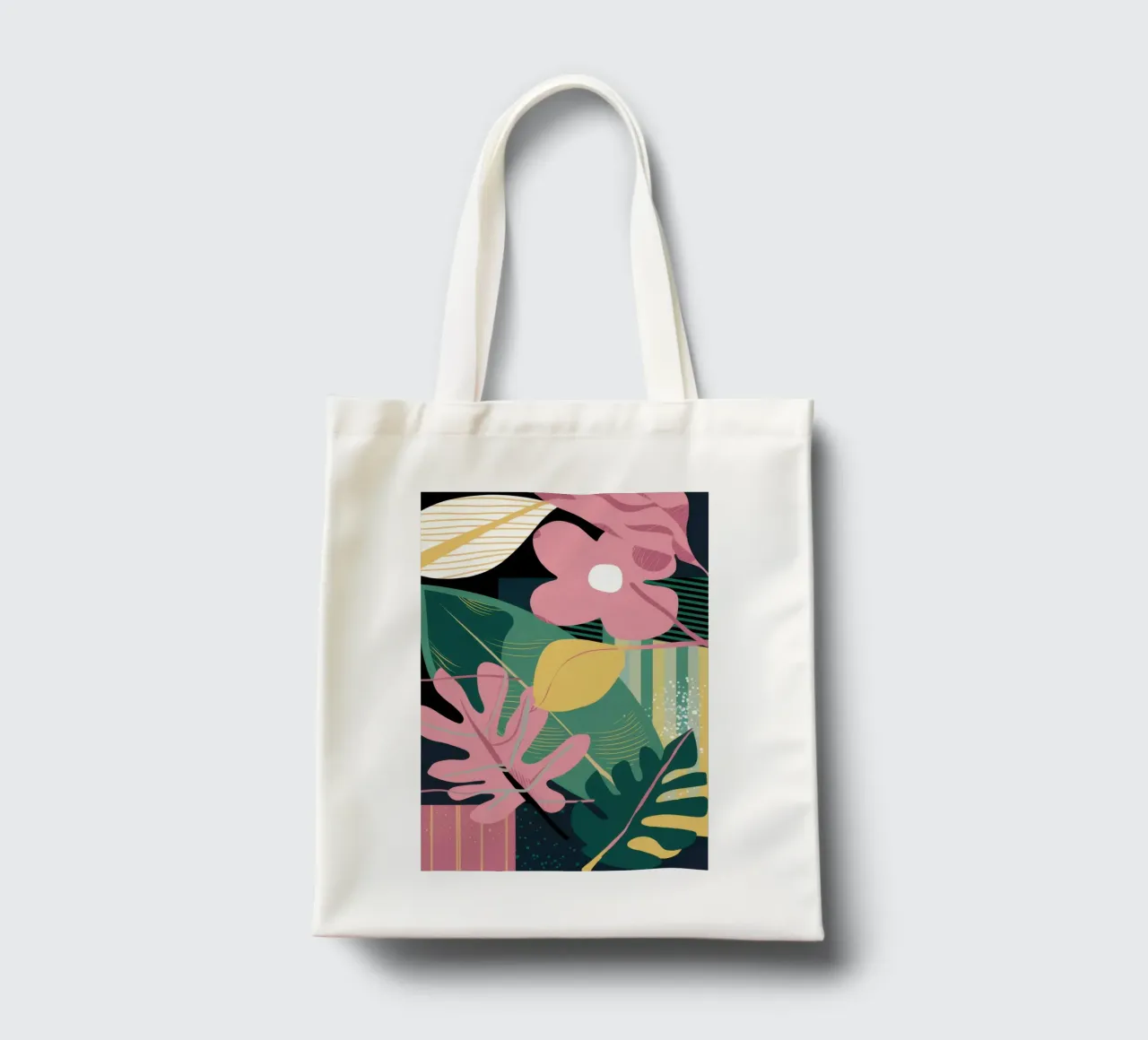 Graphic Jungle Chic tote bag by Bring Haven
