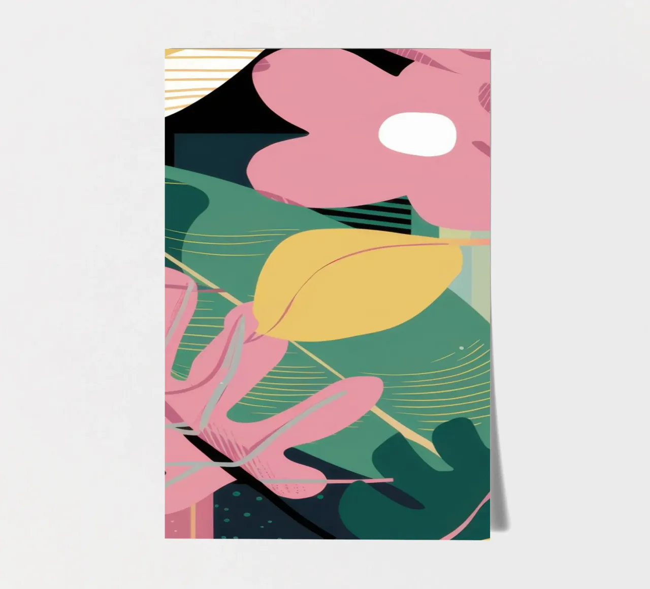 Graphic Jungle Chic sticker sheet by Bring Haven