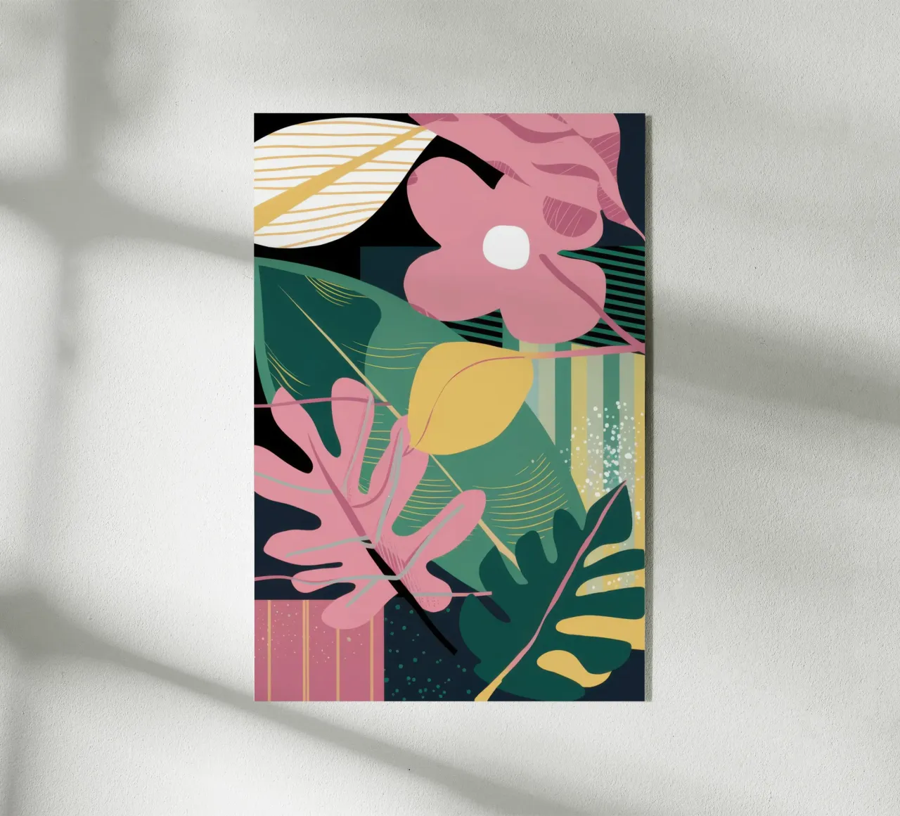 Graphic Jungle Chic acrylic glass by Bring Haven