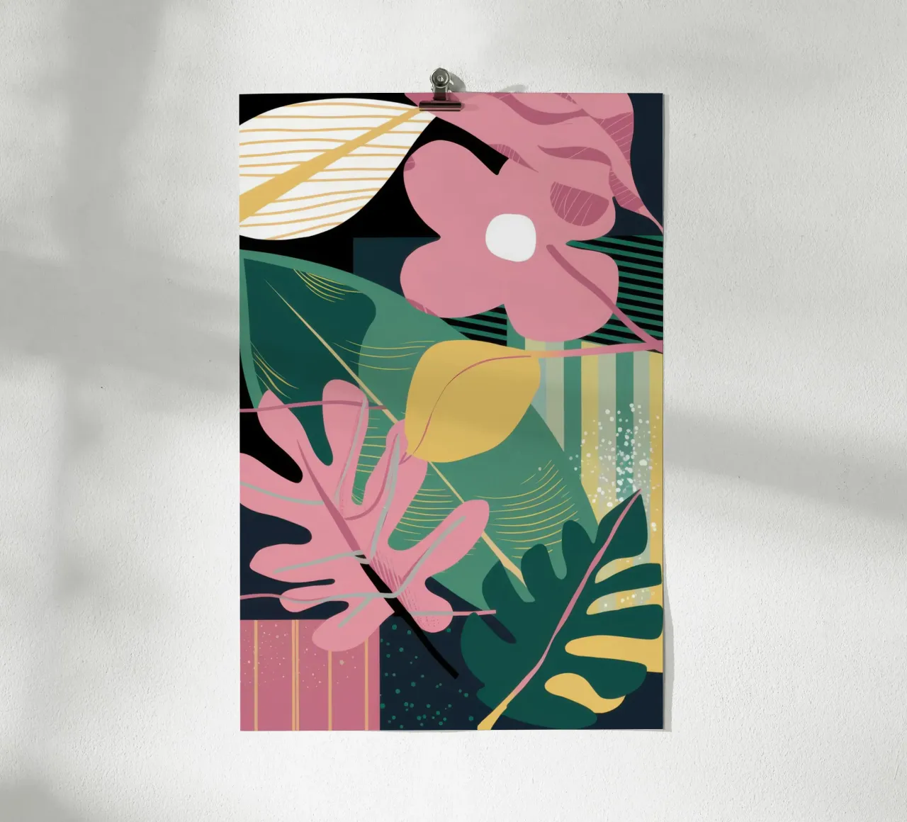 Giungla grafica chic poster da Bring Haven