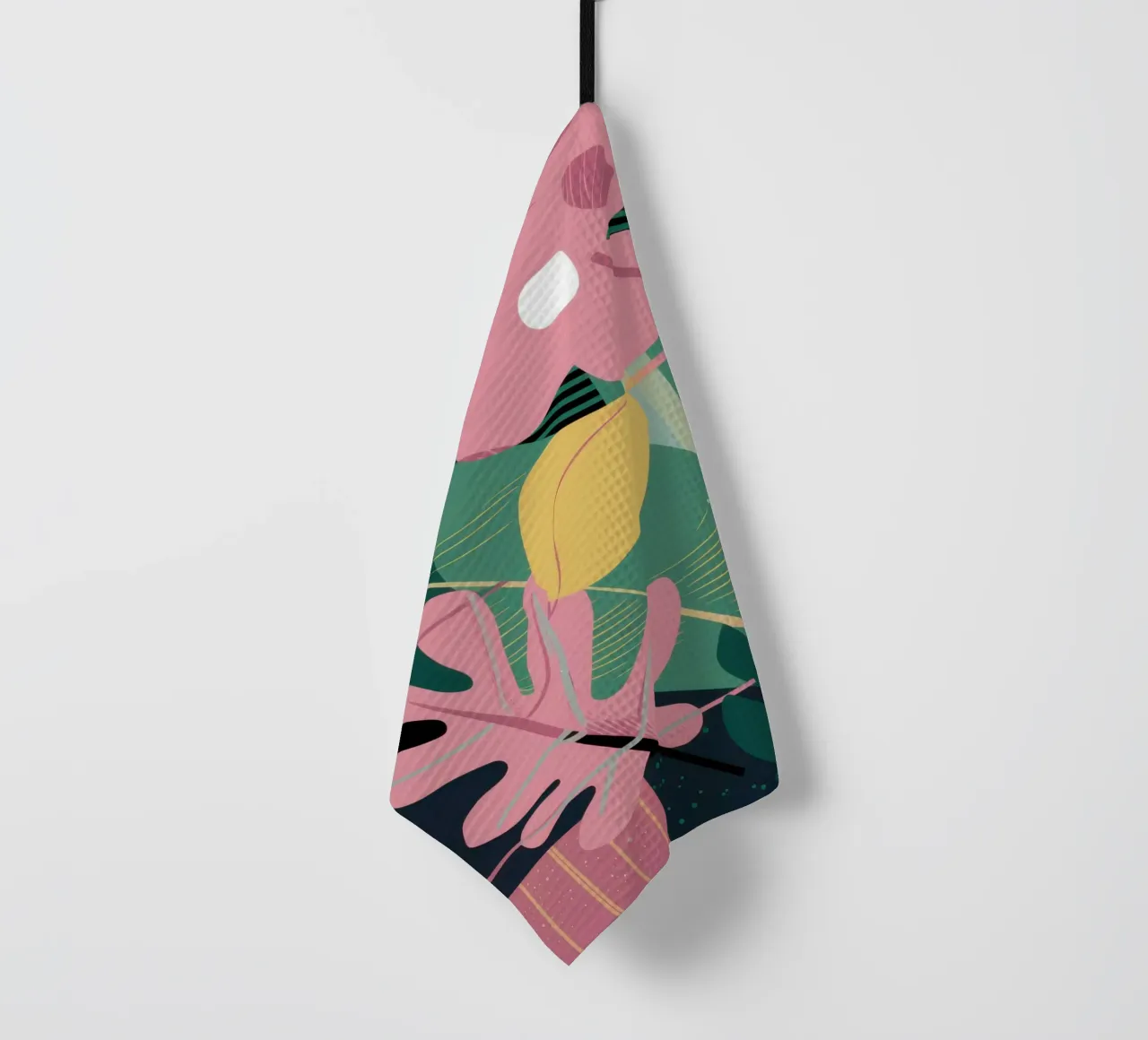 Graphic Jungle Chic tea towel by Bring Haven