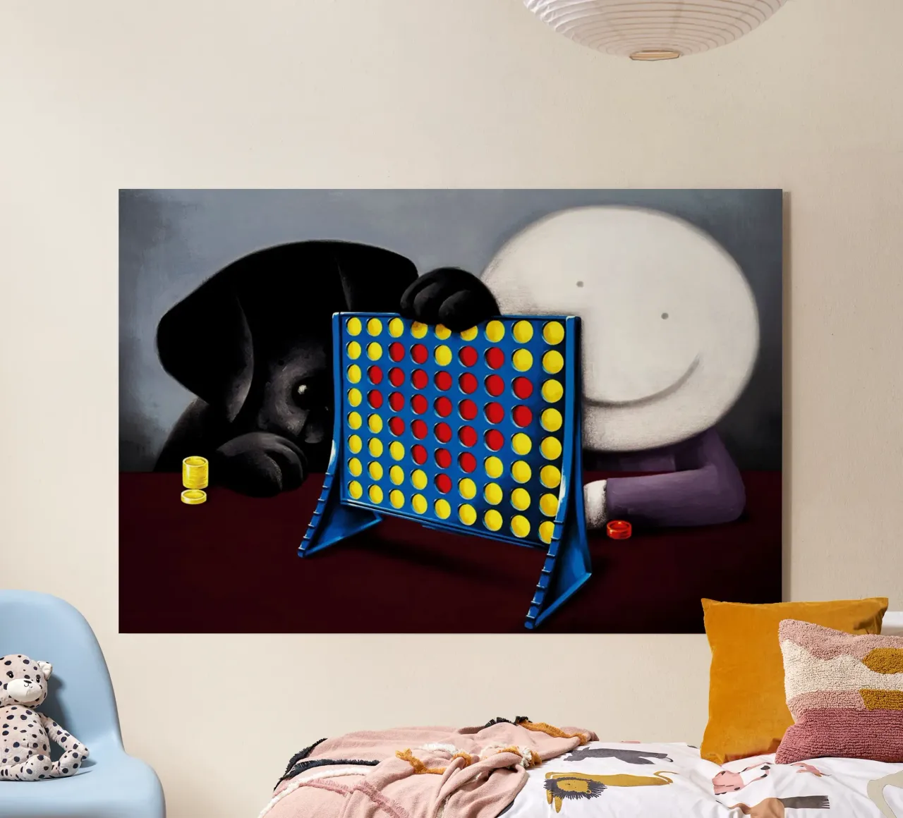 Connect 4 Love di Doug Hyde plexiglass da Hyde Hi
