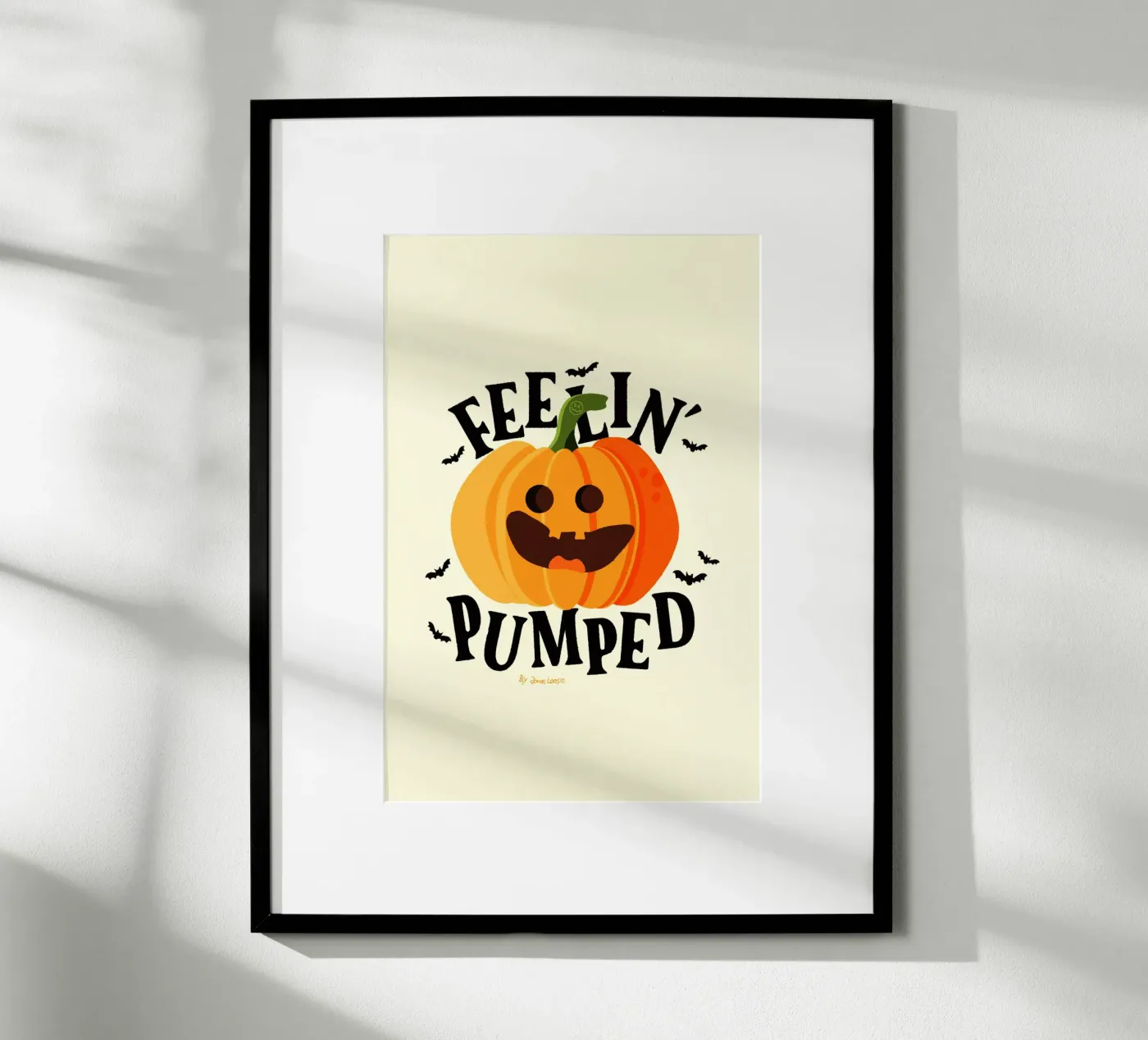 Feeling Pumped poster by Jonas Loose