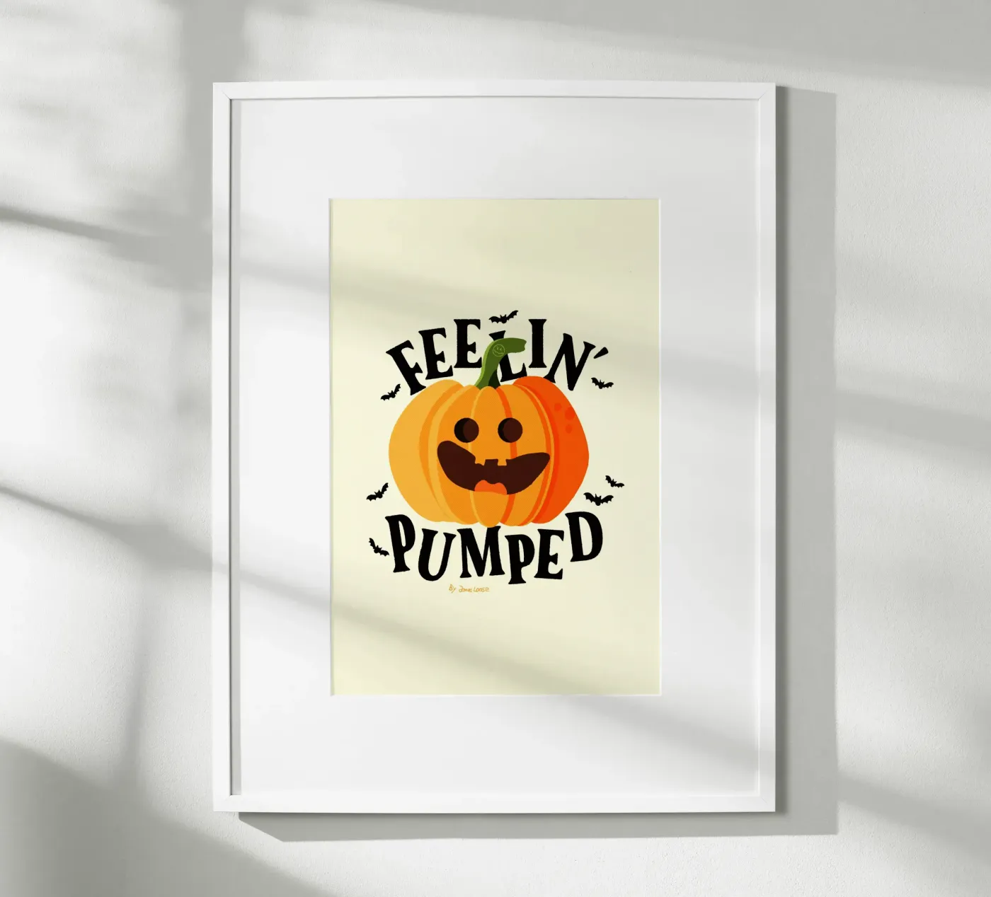 Feeling Pumped poster by Jonas Loose