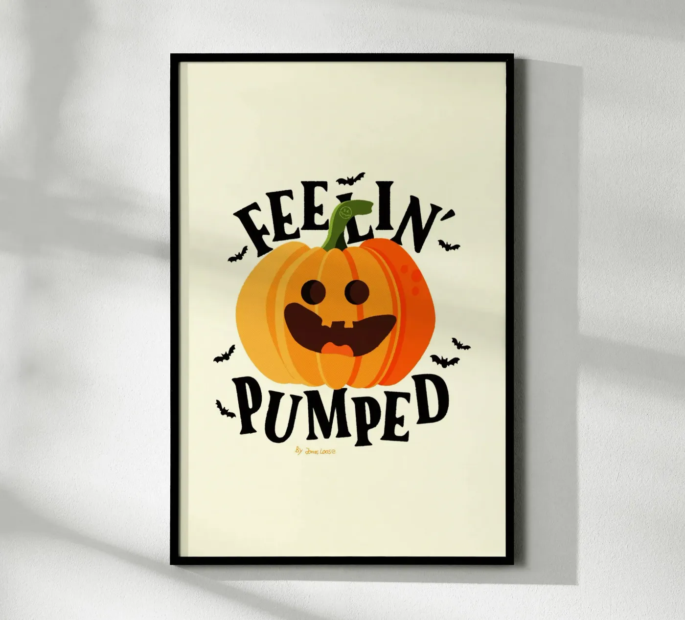 Feeling Pumped poster by Jonas Loose