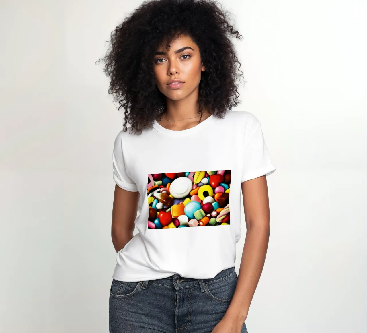 Pick Me! by Doug Hyde women's fitted t-shirt by Hyde Hi