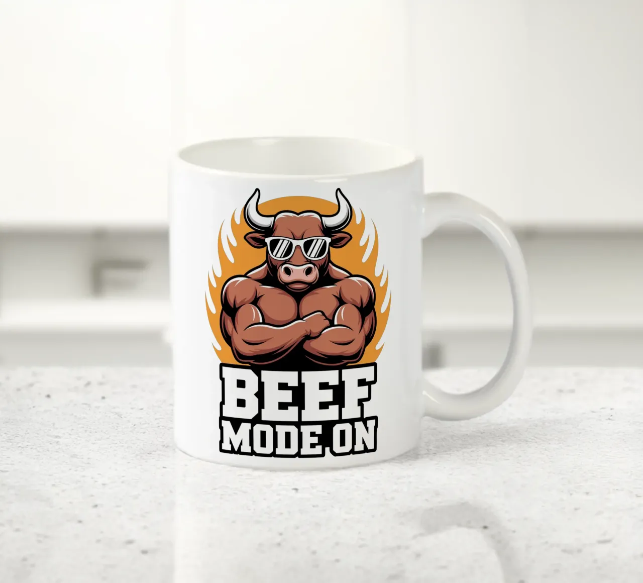 Beef Mode on tazza in ceramica da Shirtfantastisch