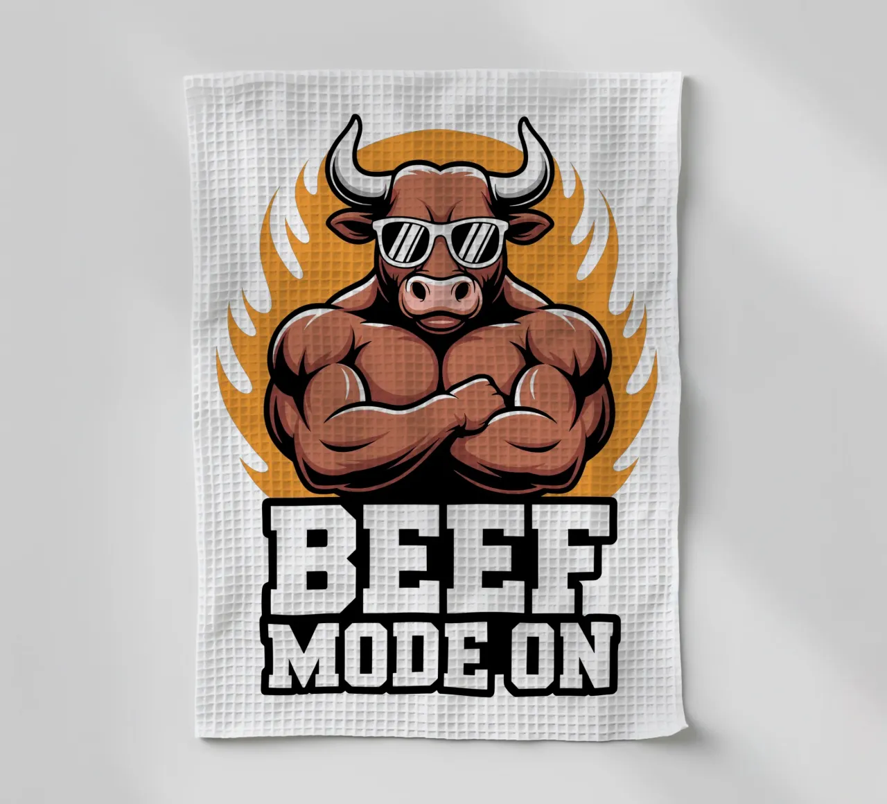 Beef Mode on canovaccio da cucina da Shirtfantastisch