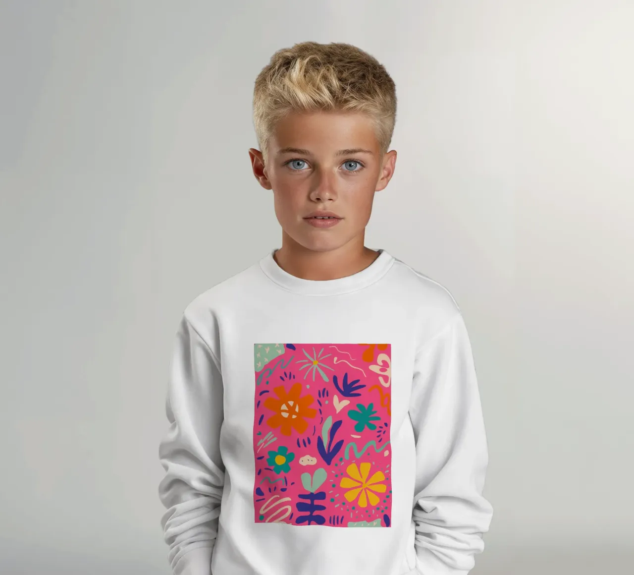 Sogno floreale rosa felpa bambino da Frosh Pallete