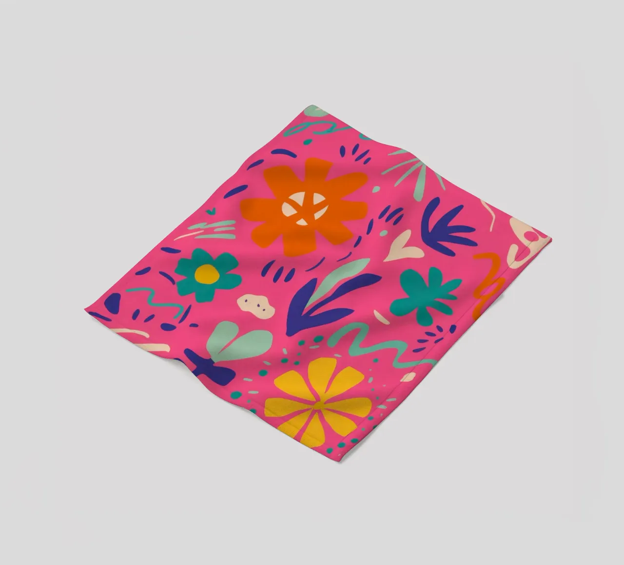 Sogno floreale rosa coperta in pile da Frosh Pallete