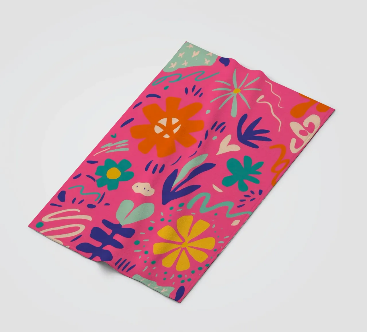 Sogno floreale rosa coperta in pile da Frosh Pallete