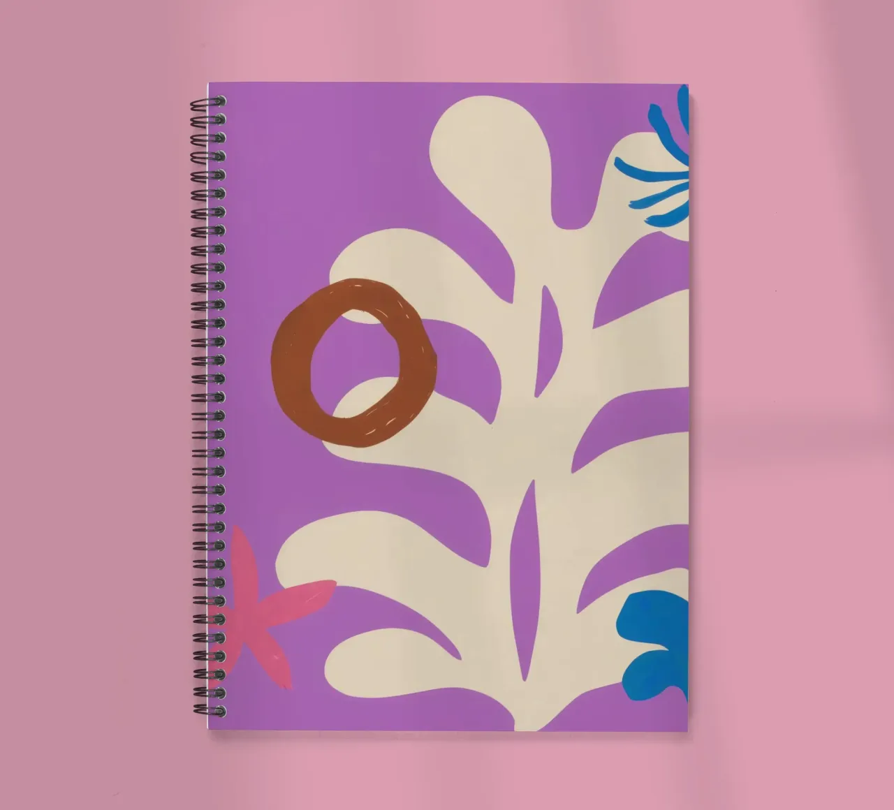 Playful Forms Medley spiral notebook by Veil Maya