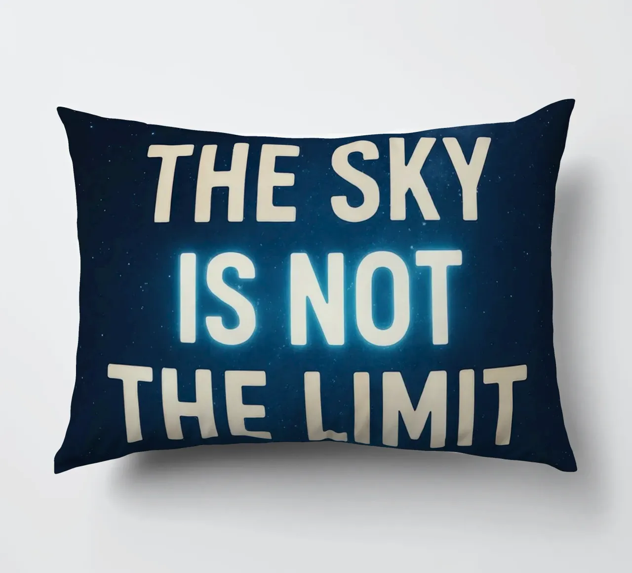 The sky is not the limit motivation cuscino da RB-Quotes