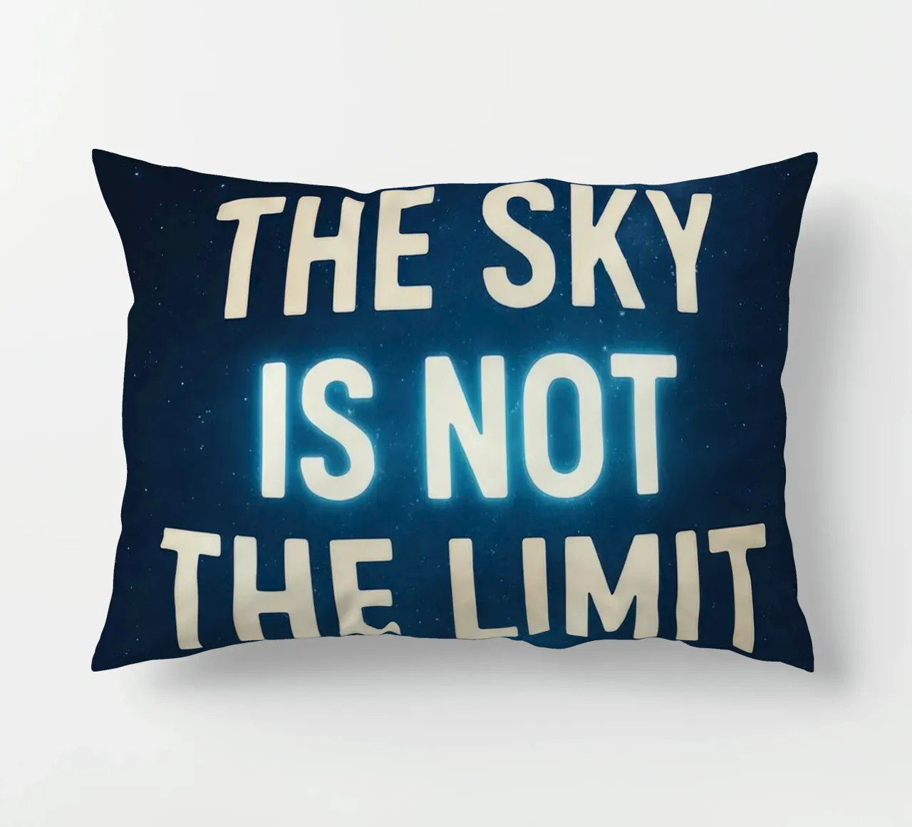The sky is not the limit motivation cuscino da RB-Quotes