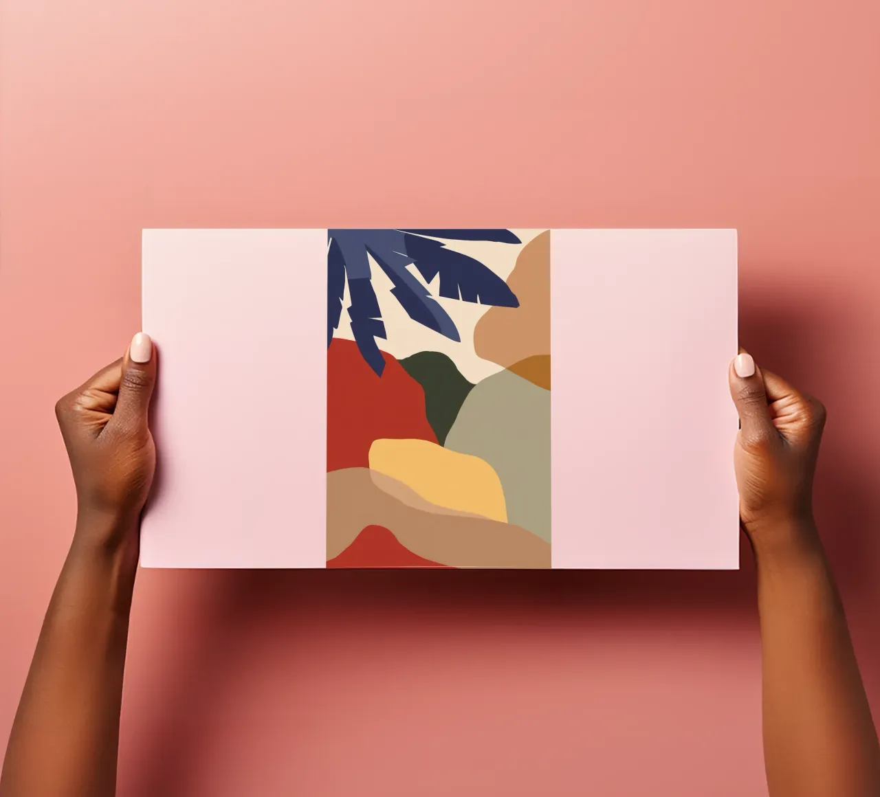 Minimalist Earthscape Vista sticker sheet by Bring Haven