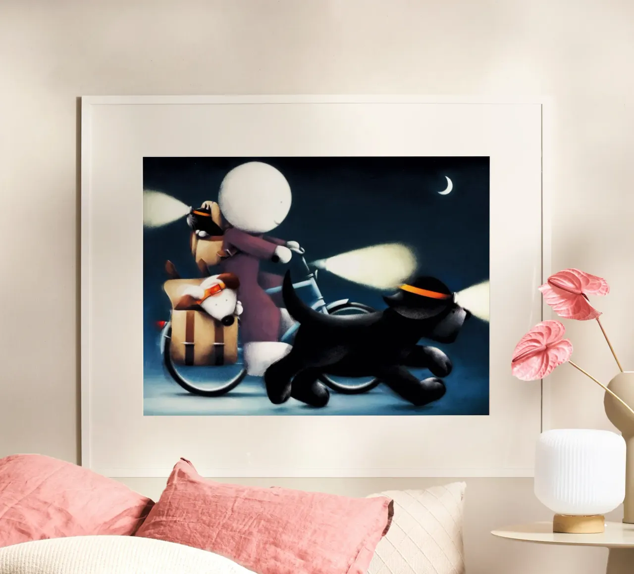 I cavalieri della domenica di Doug Hyde poster con telaio in plastica da Hyde Hi