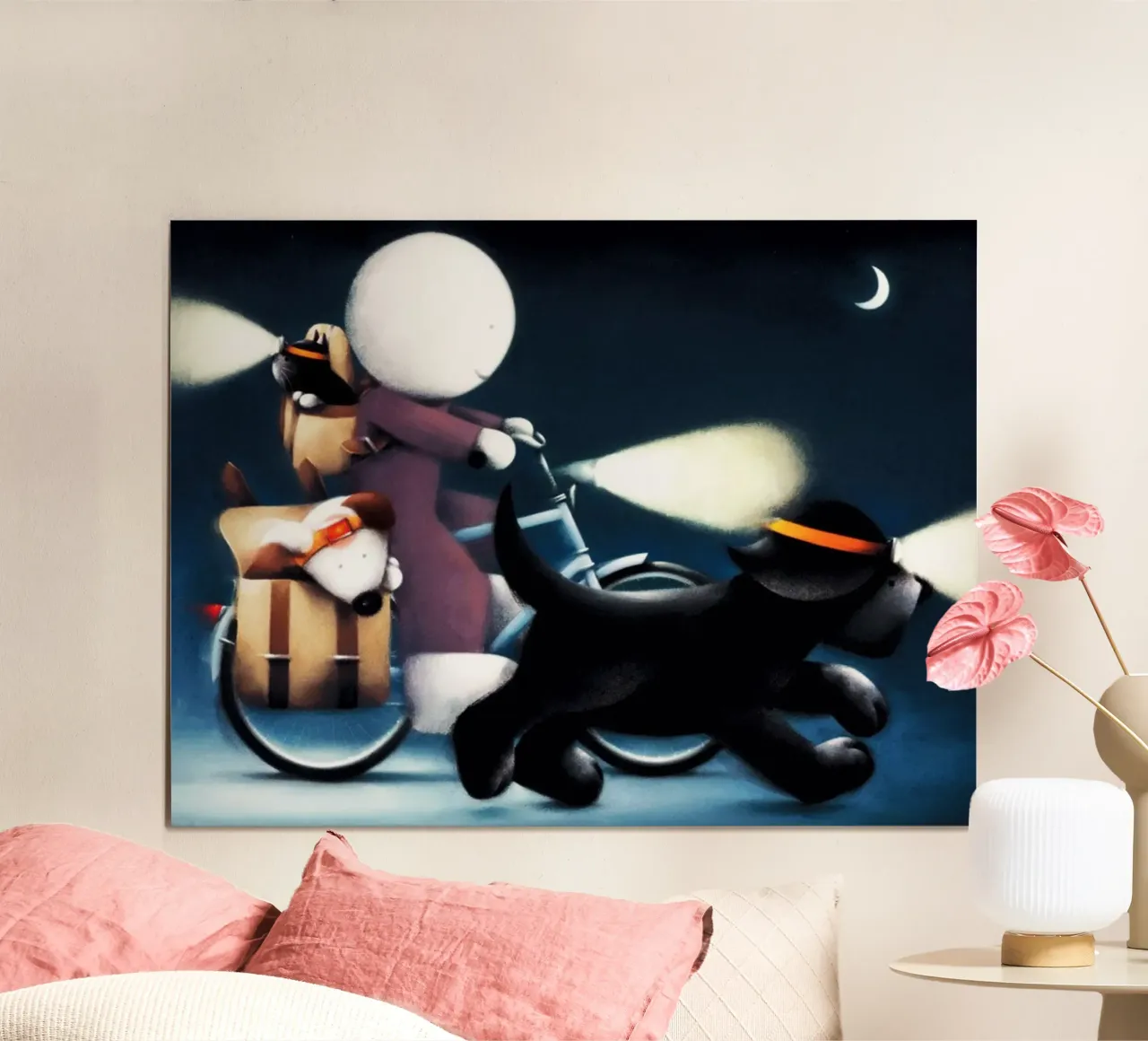 I cavalieri della domenica di Doug Hyde poster con telaio in plastica da Hyde Hi