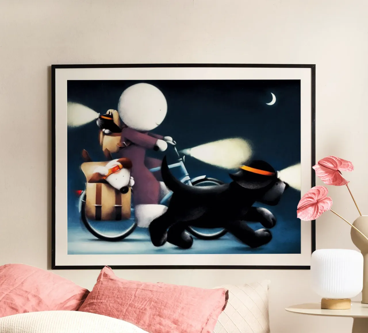 I cavalieri della domenica di Doug Hyde poster con telaio in plastica da Hyde Hi