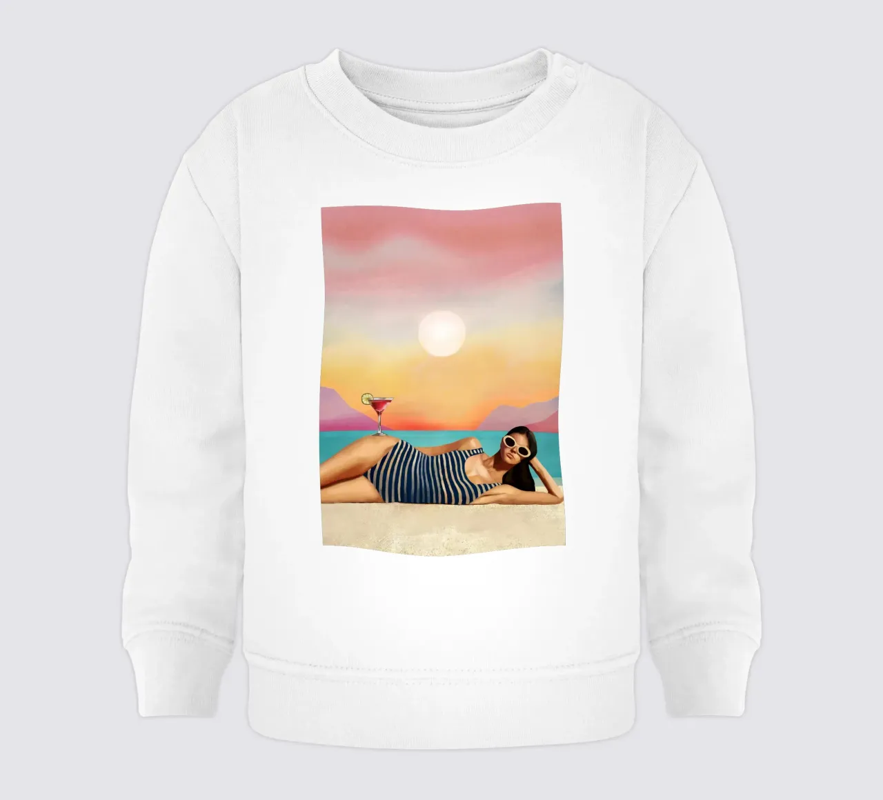 By the Waves felpa neonato da Verse