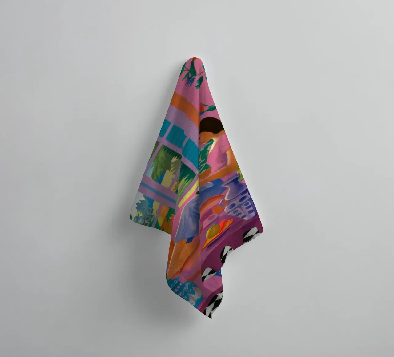 Sun Drenched Reading Nook towel by Veil Maya