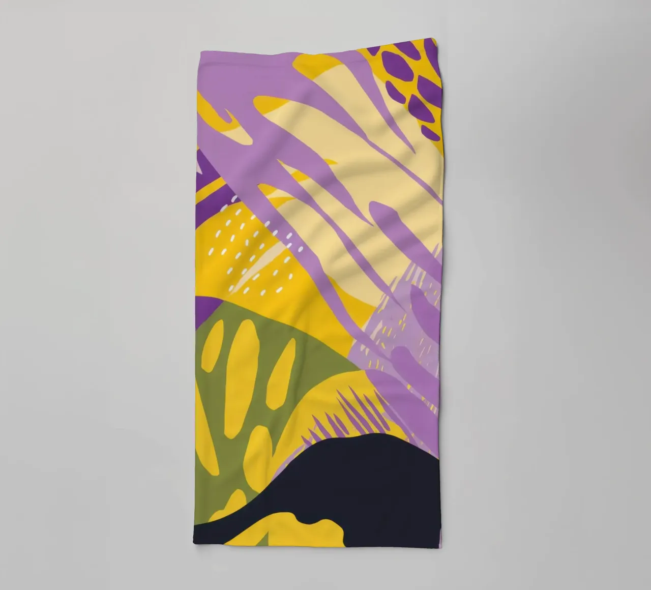 Energetic Abstract Strokes towel by Frosh Pallete