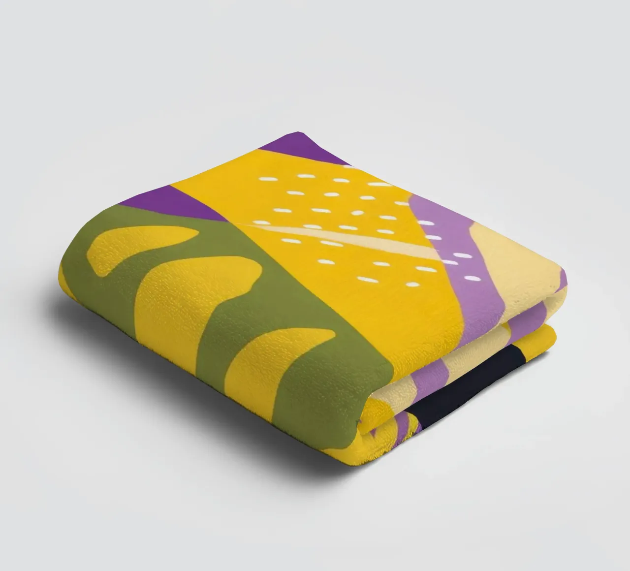 Energetic Abstract Strokes towel by Frosh Pallete