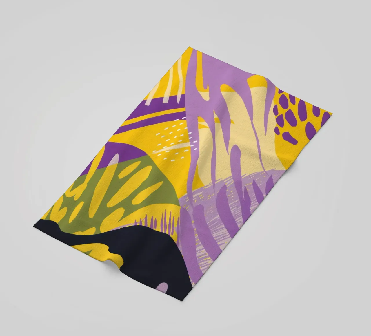 Energieke abstracte streken strandhanddoek van Frosh Pallete