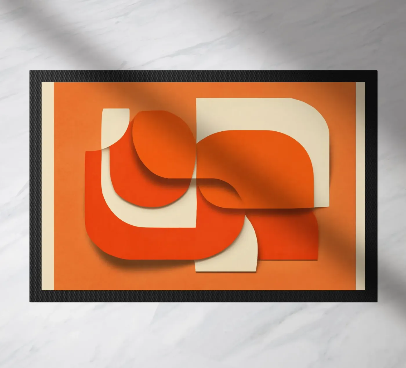 Retro Orange Layers zerbino da Verse