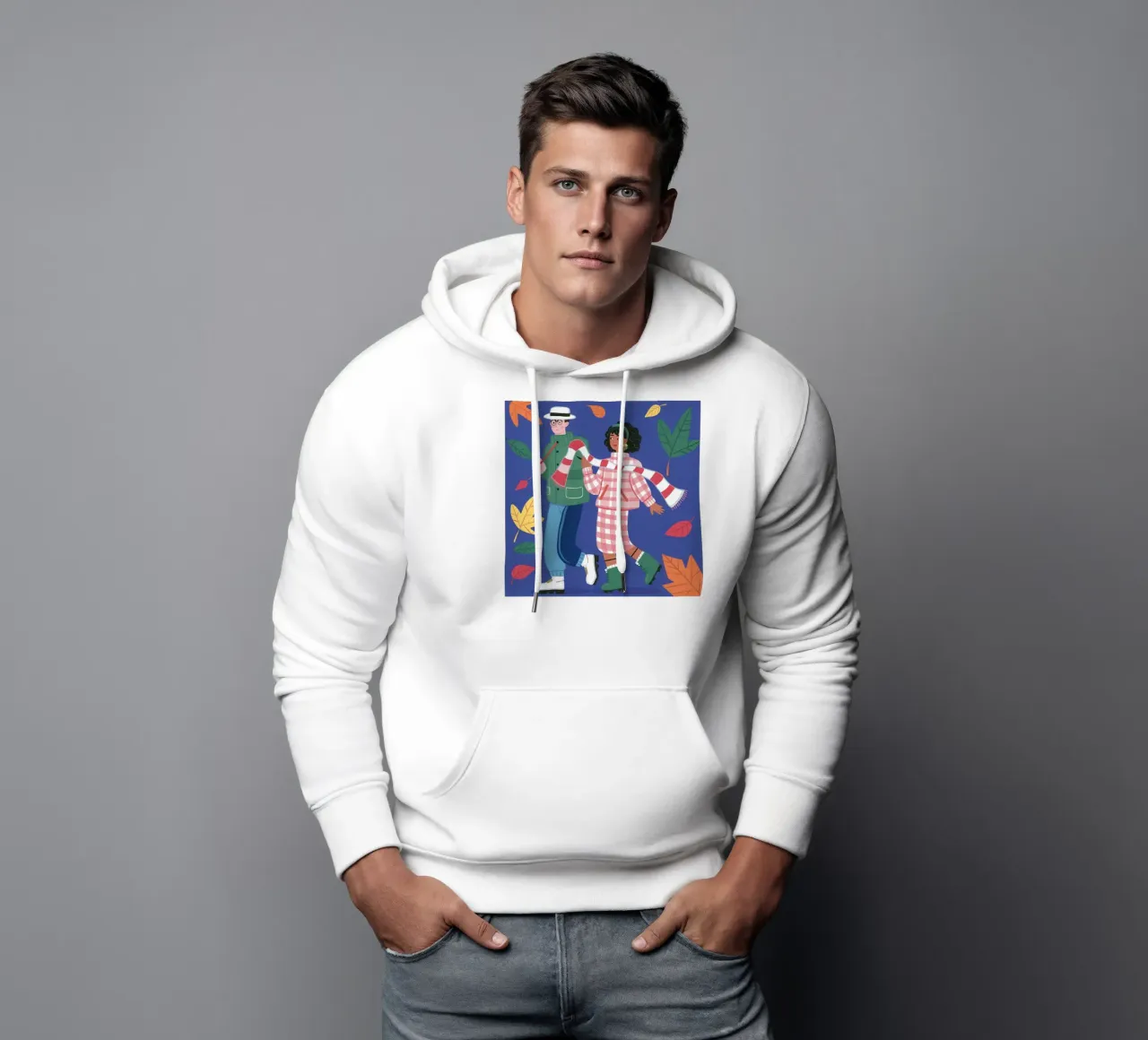 Accogliente abbraccio invernale felpa con cappuccio da Bring Haven