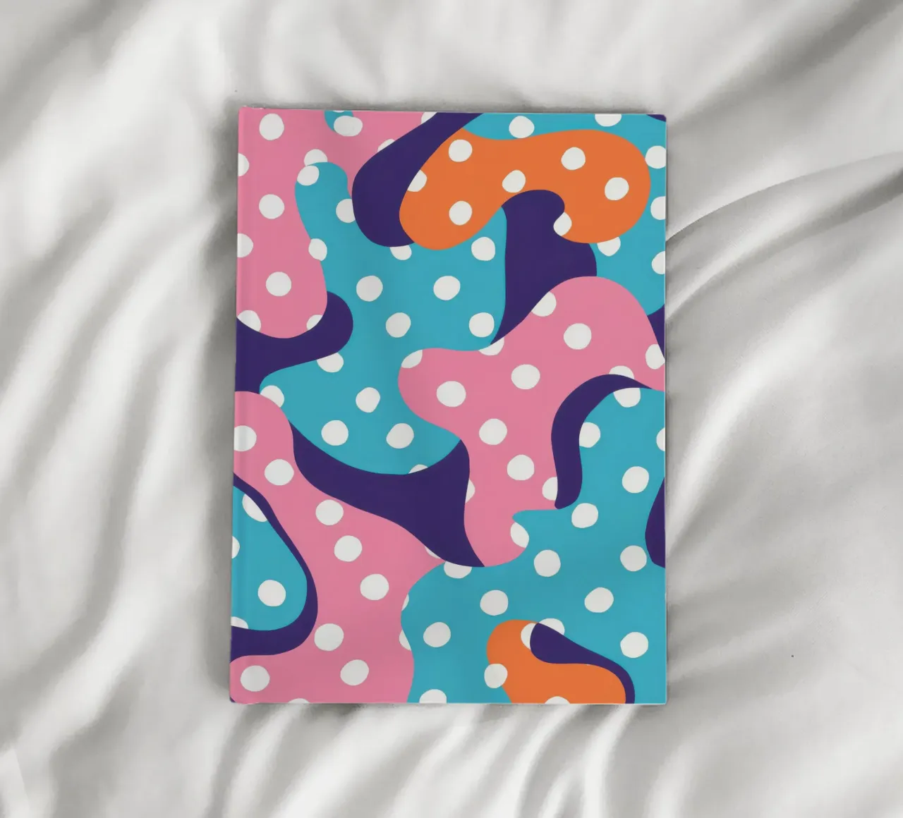 Playful Polka Dot Flow notebook by Frosh Pallete