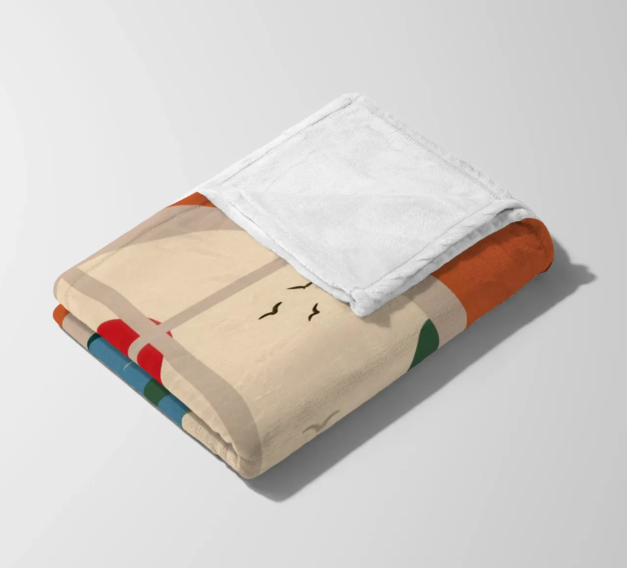 Terracotta Window Solace coperta in pile da Bring Haven