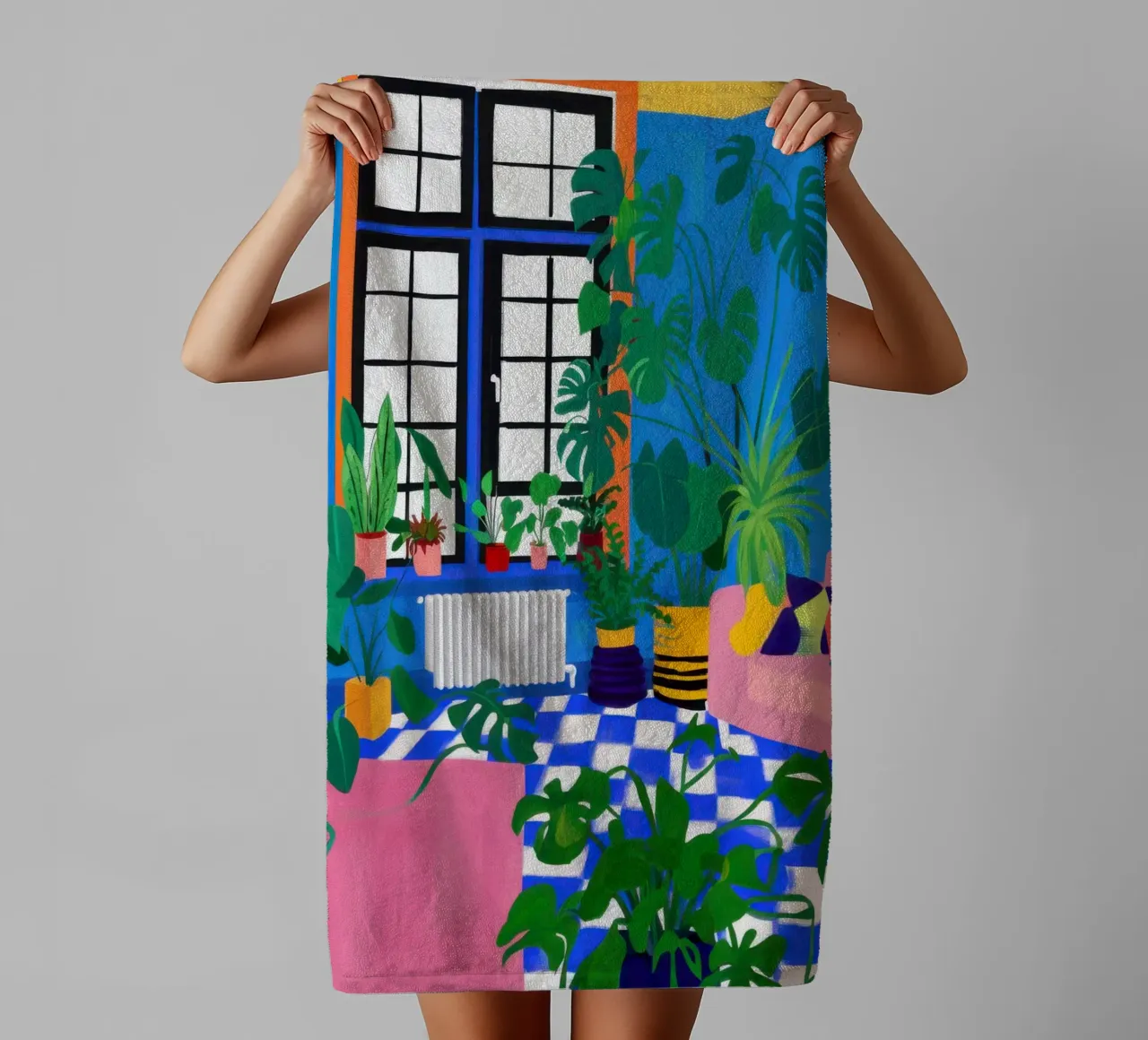 Vivid Room Sanctuary towel by Frosh Pallete