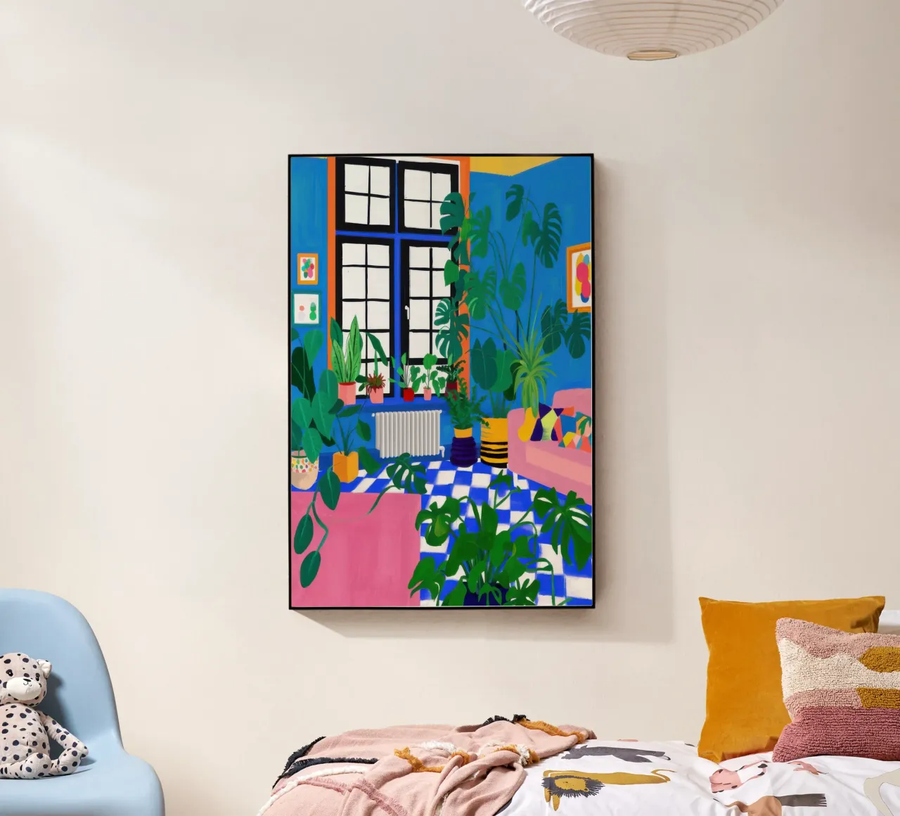 Vivid Room Sanctuary acrylic glass by Frosh Pallete