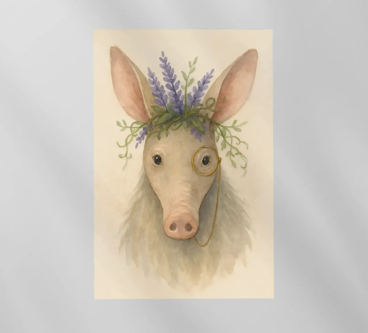 Lavender Scholar: The Gentle Aardvark backlit film by Graceful Desine