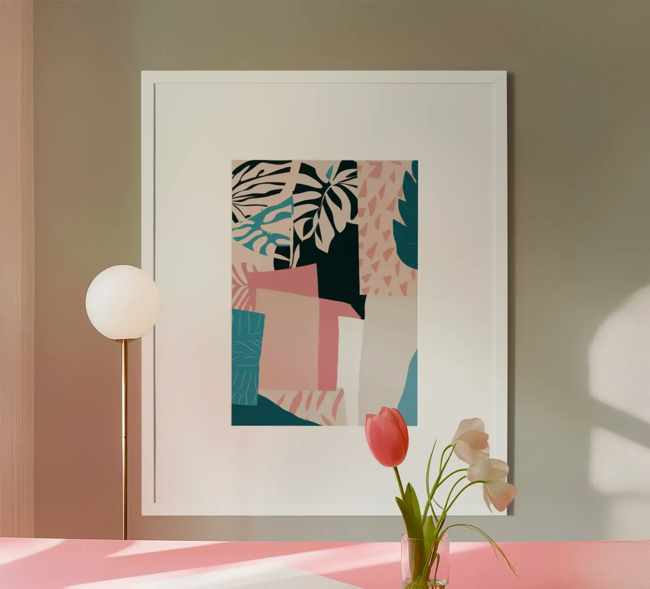 Capas abstractas en colores pastel hahnemühle de Frosh Pallete
