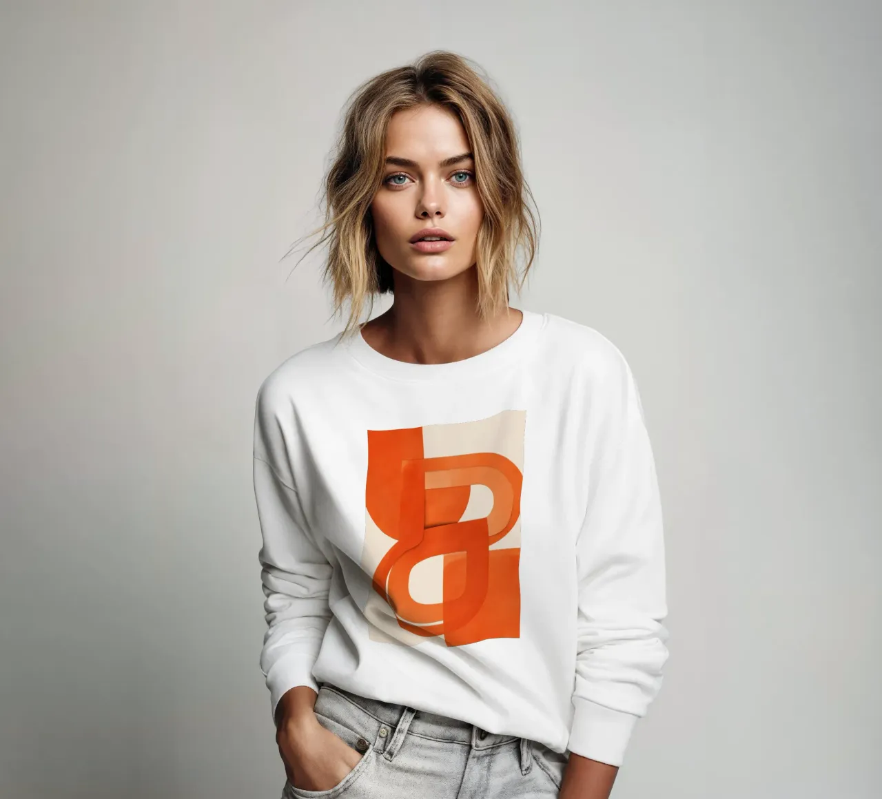 Bold Geometry felpa da Verse