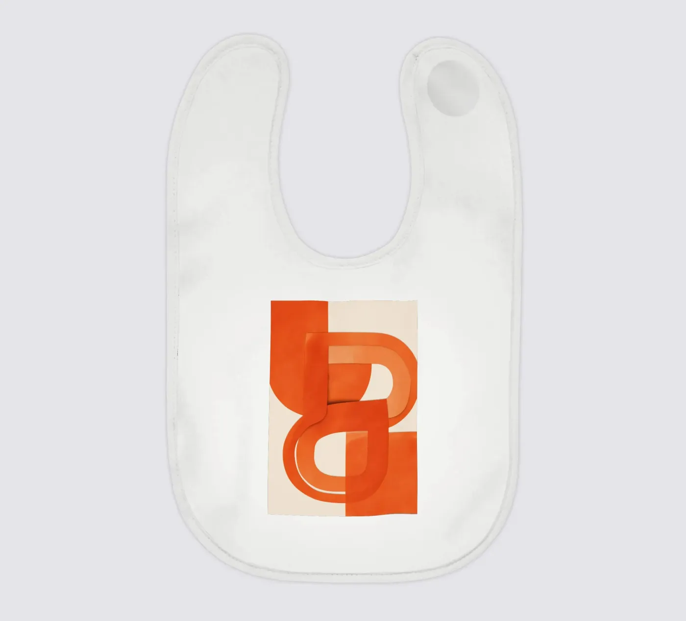 Bold Geometry baby bib by Verse