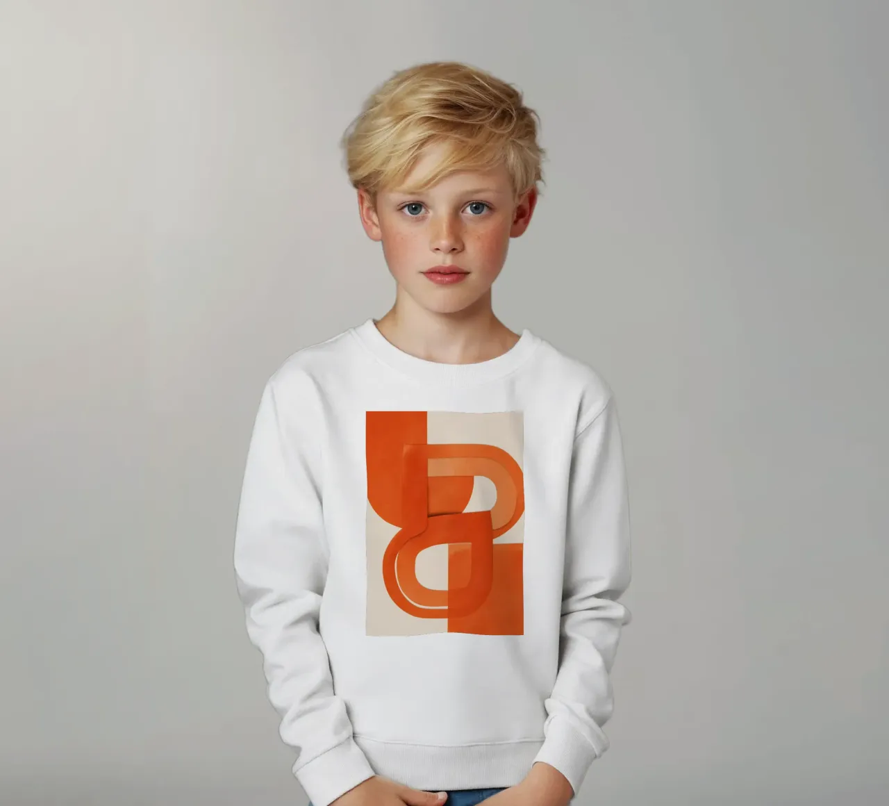 Bold Geometry felpa bambino da Verse