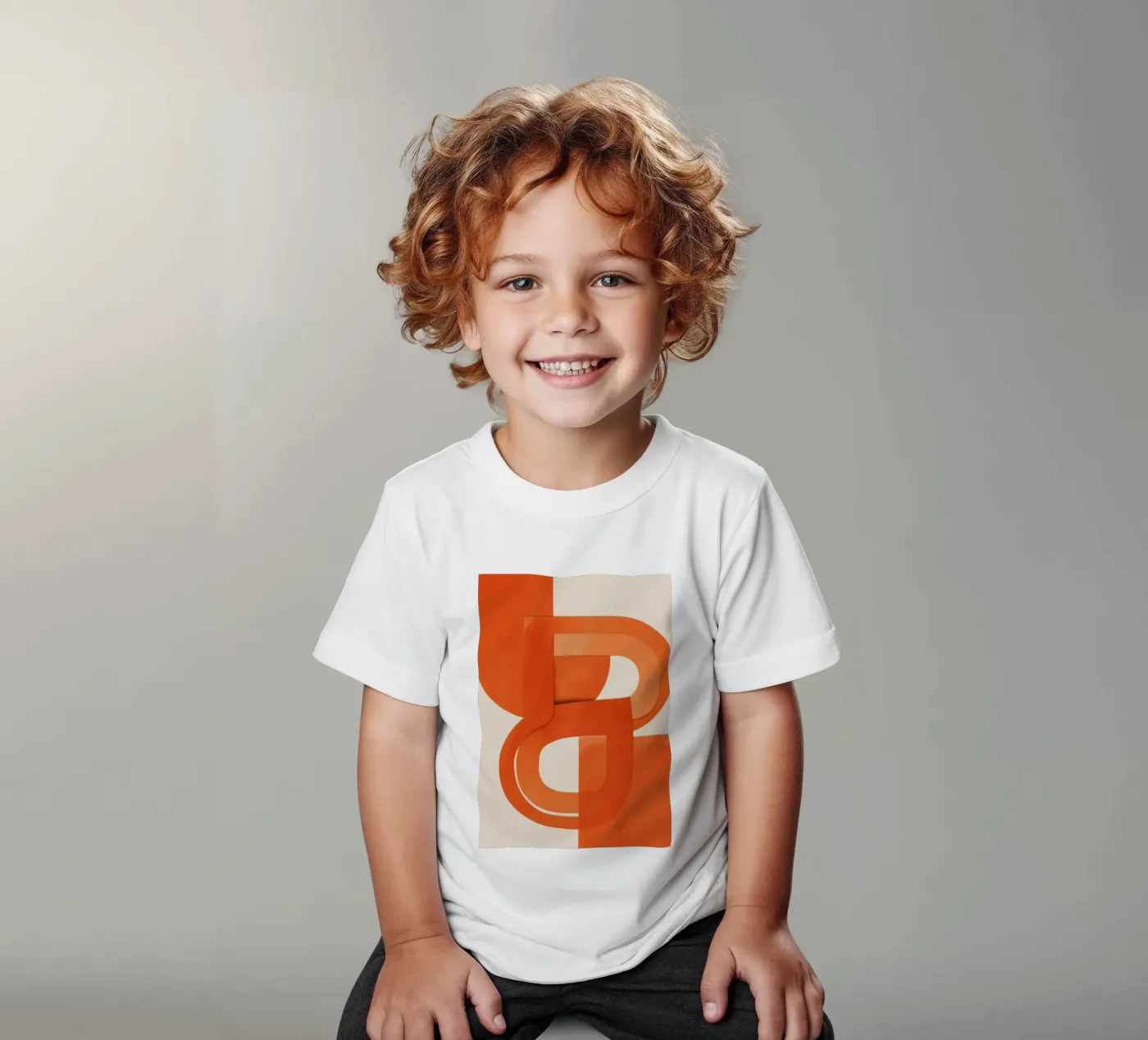 Bold Geometry Kinder T-Shirt von Verse