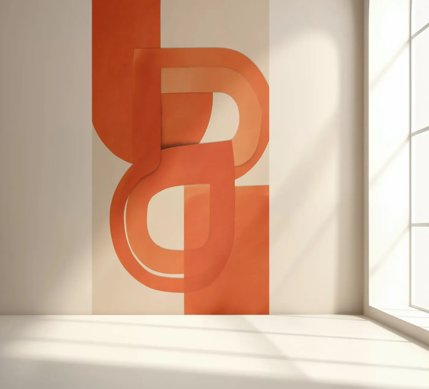 Bold Geometry fotobehang van Verse