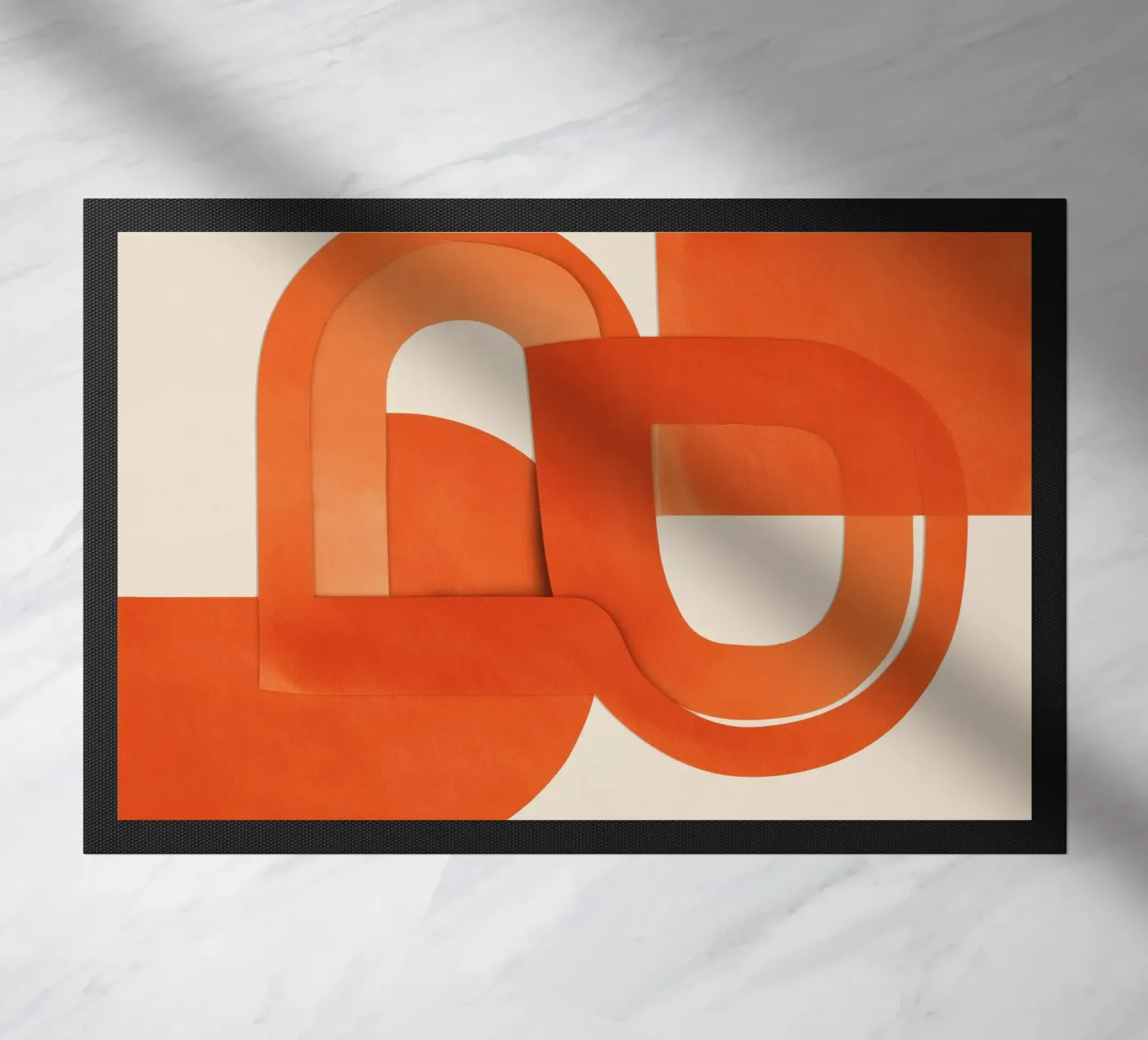 Bold Geometry doormat by Verse