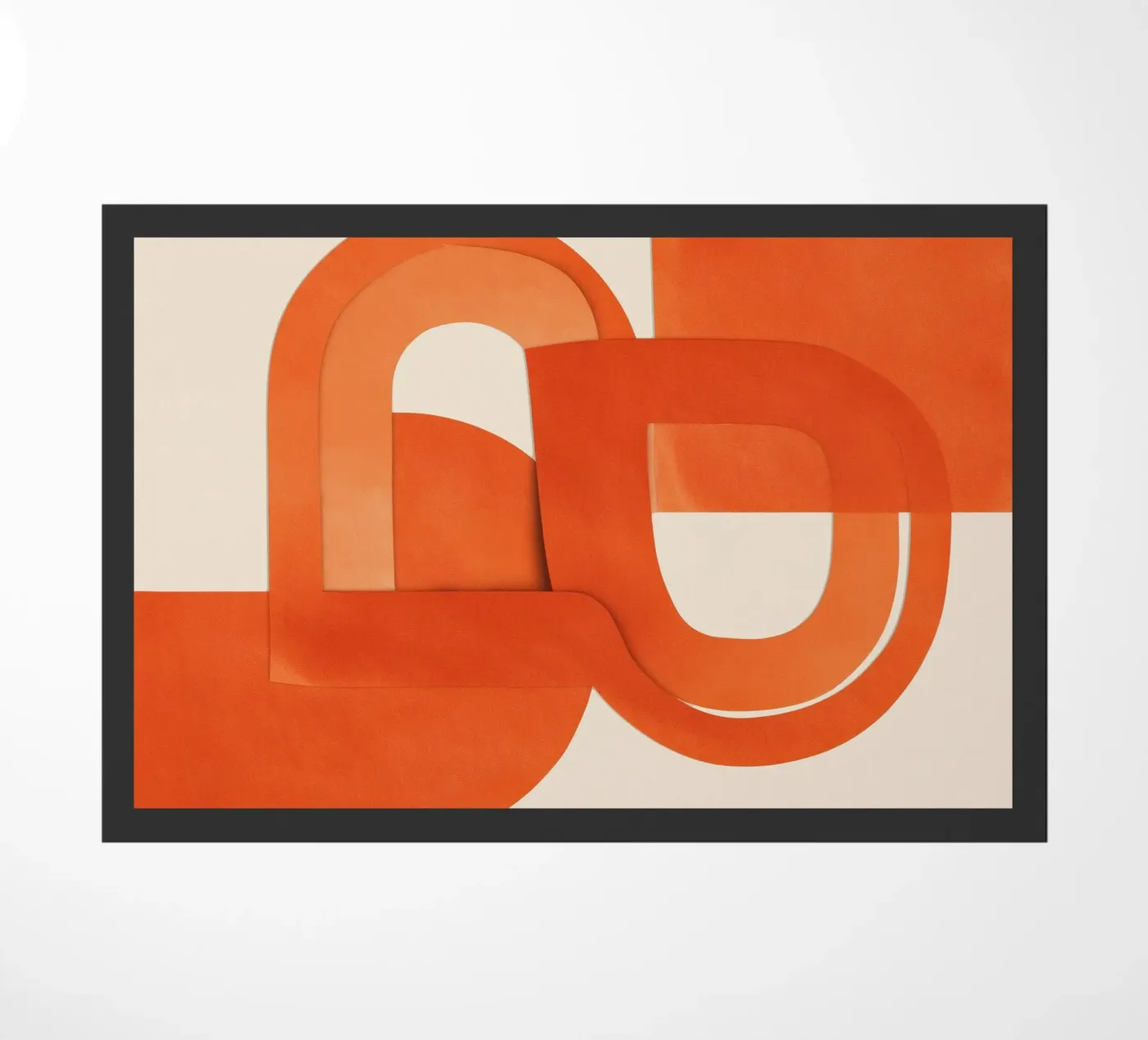 Bold Geometry doormat by Verse