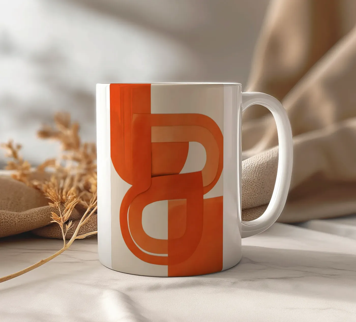 Bold Geometry ceramic mug by Verse
